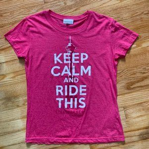 Women's Pink Stratosphere Hotel T-Shirt